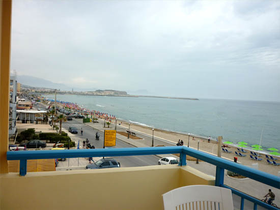 Rethymno beach